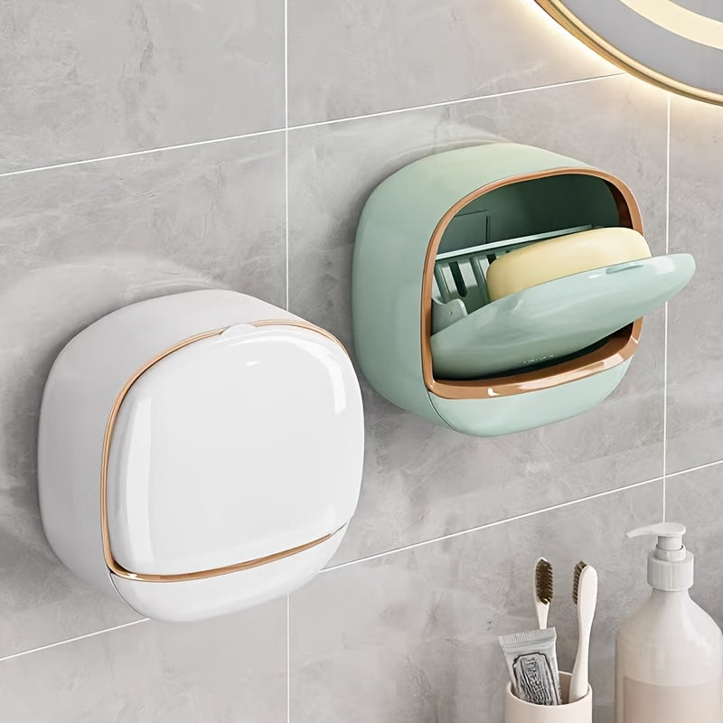 Soporte de Jabón PREMIUM™ – Jabón seco y baño impecable, con diseño elegante.