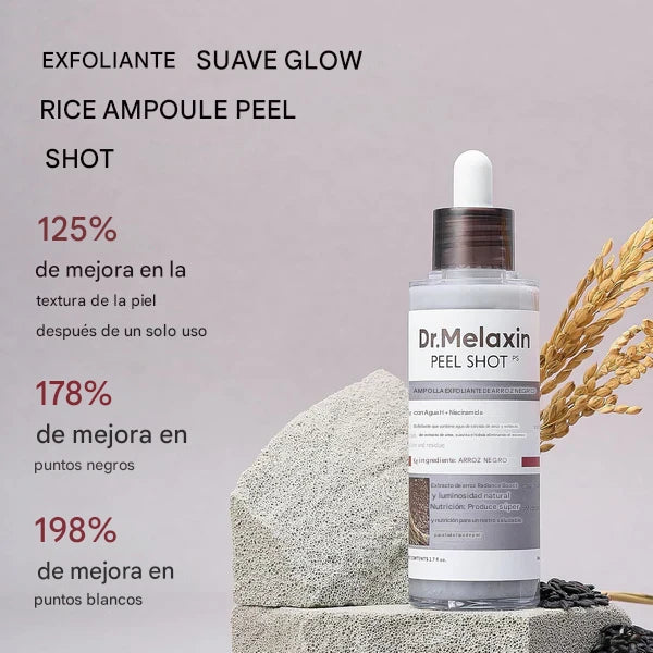 Melaxin™- Limpiador profundo que elimina impurezas.