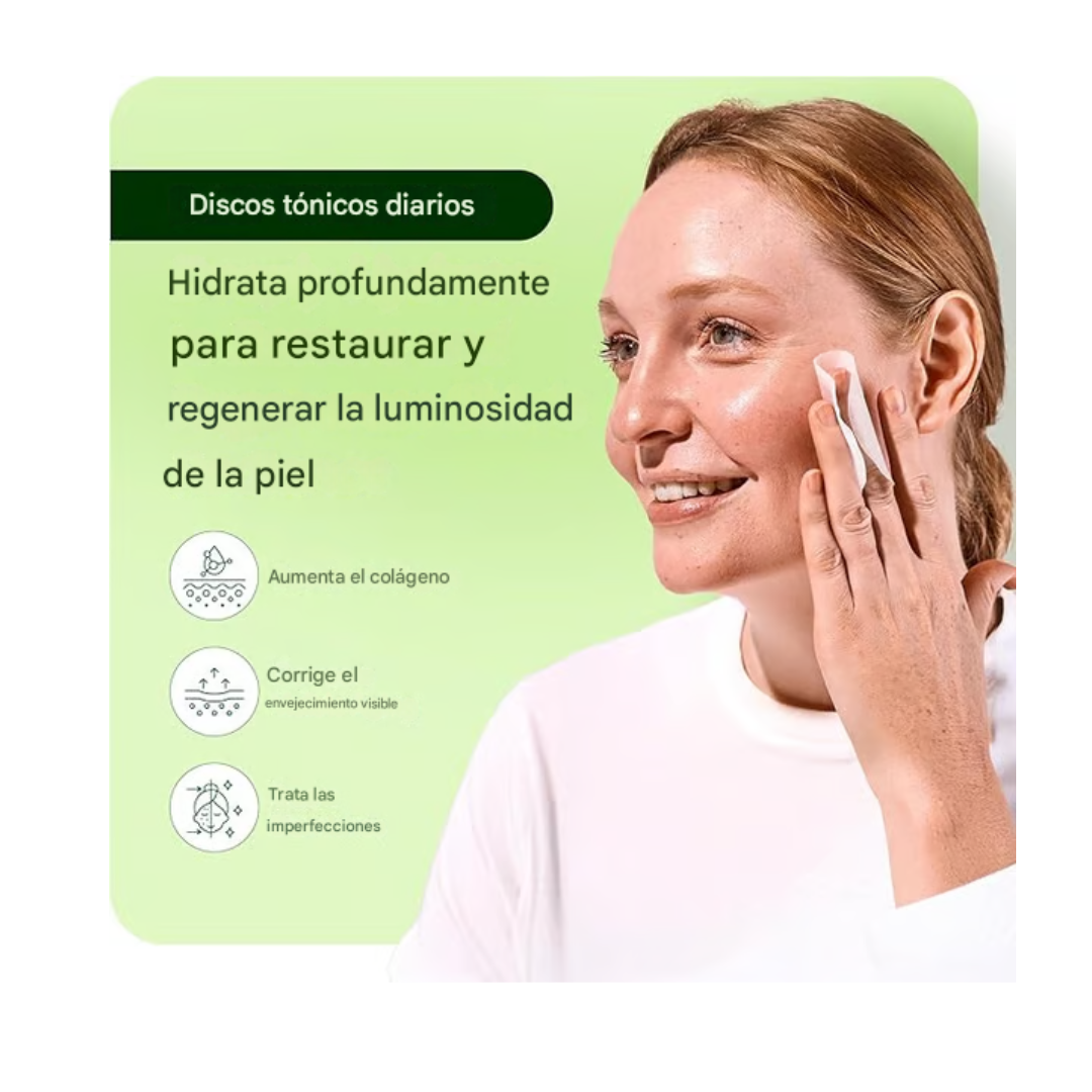 Jiyu Toner Pads X 100 – Toallitas coreanas despigmentantes, hidratantes y suavizantes