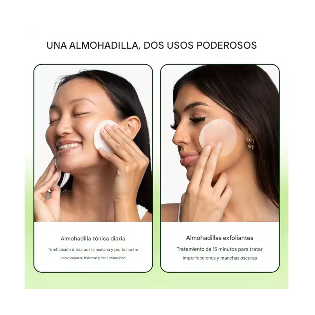 Jiyu Toner Pads X 100 – Toallitas coreanas despigmentantes, hidratantes y suavizantes