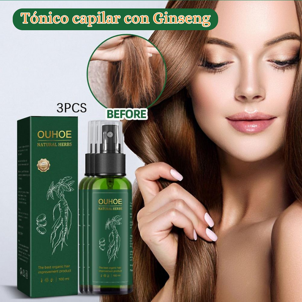 Tónico Capilar Spray Ginseng OUHOE®
