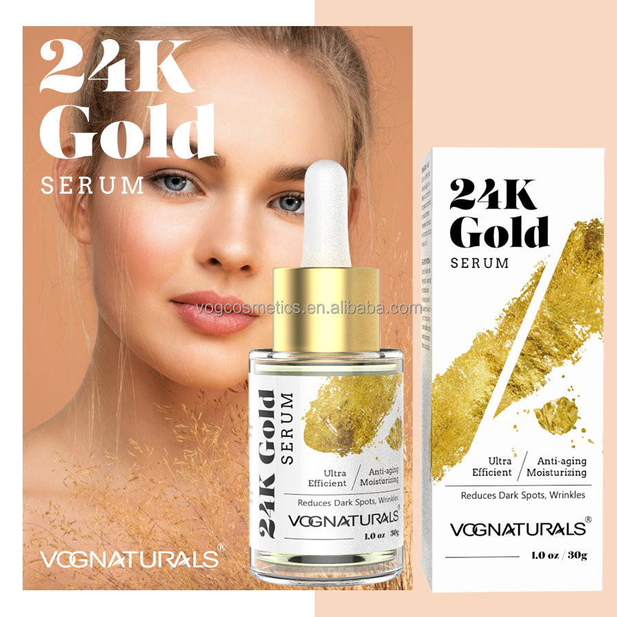 Serum 24K Gold® Original 100% Natural Rejuvenecedor Hidratante.