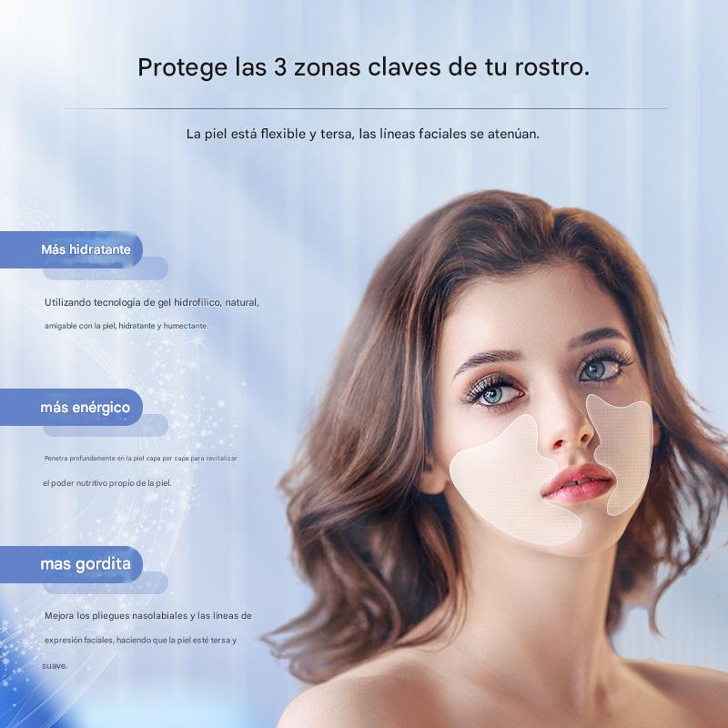 x10 Mascarillas Hidratante Ácido hialurónico Limpieza facial Cuidado de la piel + Libro Gratis