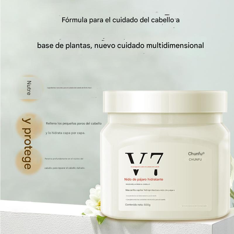 Combo 2x1 Chunfu®-Mascarilla Capilar: Nutrición Profunda, Crecimiento y Restauración Completa.
