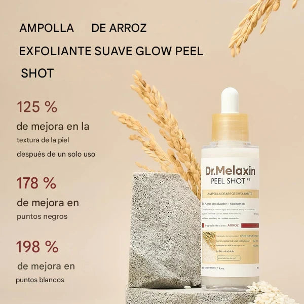 Melaxin™- Limpiador profundo que elimina impurezas.