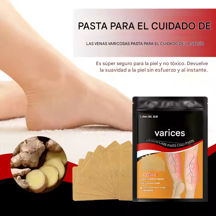 South Moon – Parche Terapéutico 100% Naturales para Várices y Circulación x12