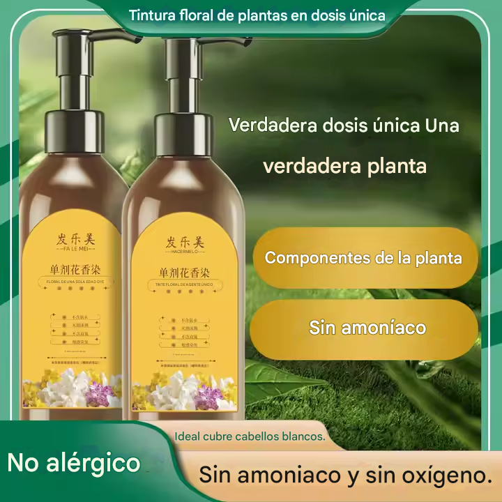 cubrecan™-Champú Anticanas Natural con Efecto Progresivo