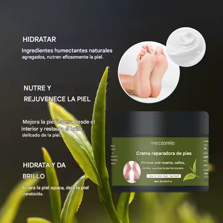 DermaFoot-La crema milagrosa que repara hidrata y rejuvenece tus pies.