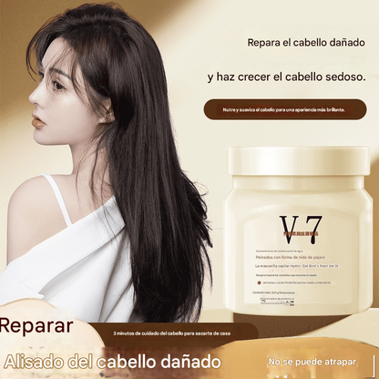 Combo 2x1 Chunfu®-Mascarilla Capilar: Nutrición Profunda, Crecimiento y Restauración Completa.
