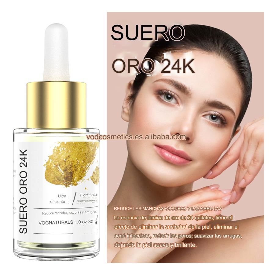 Serum  24K Gold® Original 100% Natural Rejuvenecedor Hidratante.