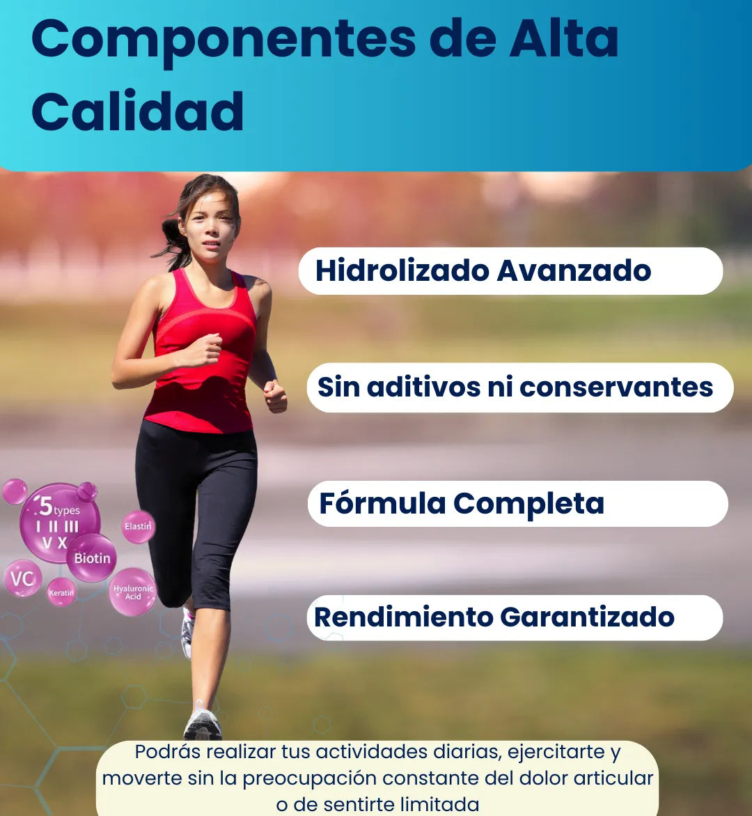 NutriGen™ Colágeno Mezcla de Proteína Anti-Envejecimiento 14-en-1