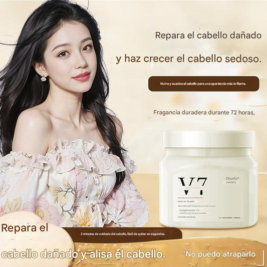 Combo 2x1 Chunfu®-Mascarilla Capilar: Nutrición Profunda, Crecimiento y Restauración Completa.