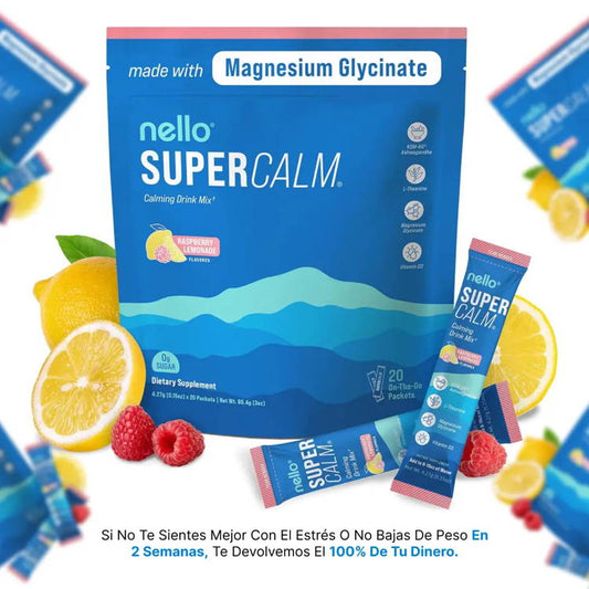 SuperCalm X20– Limonada relajante que calma tu mente y regula tu cuerpo