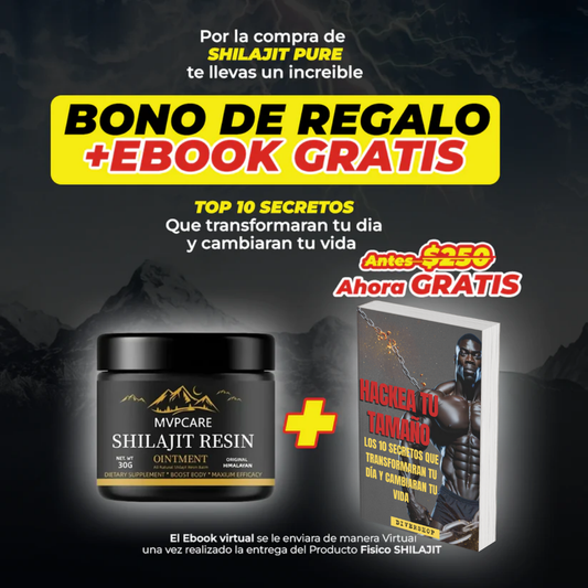 Shilajit 100% Original Puro | El Sanador De Todas Las Debilidades