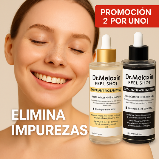 Melaxin™- Limpiador profundo que elimina impurezas.