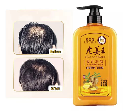 Lifusha® Shampoo Natural: Crecimiento Intensivo y Restauración Total para tu Cabello