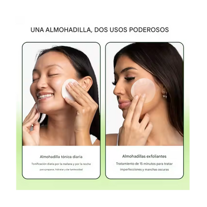 Jiyu Toner Pads X 100 – Toallitas coreanas despigmentantes, hidratantes y suavizantes