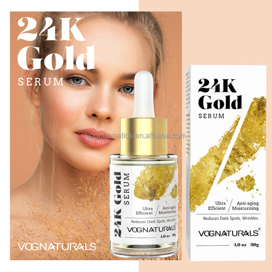 Serum  24K Gold® Original 100% Natural Rejuvenecedor Hidratante.