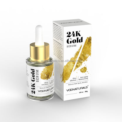 Serum  24K Gold® Original 100% Natural Rejuvenecedor Hidratante.