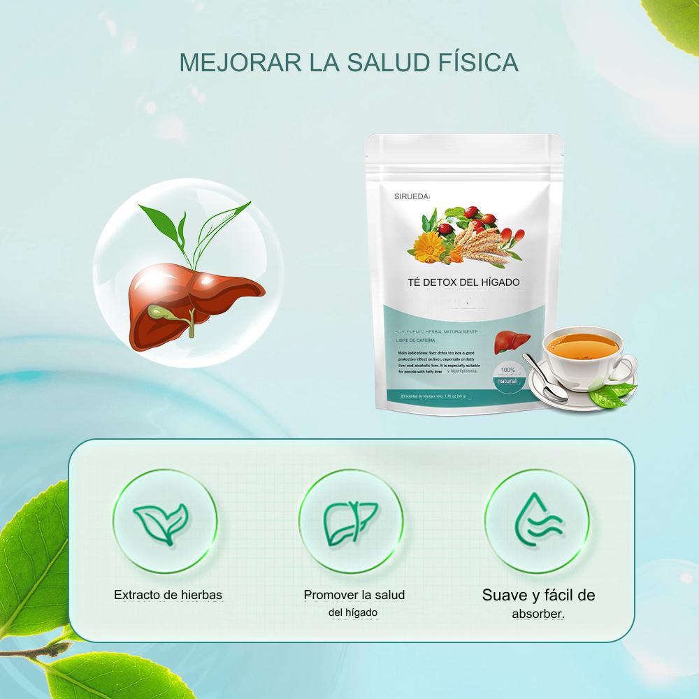 HepatoTé®  Vital Revitaliza tu Vida con el Té Depurante de Hígado 50 sobres