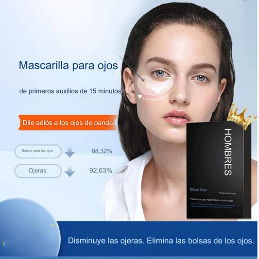x10 Mascarillas Hidratante Anti Arrugas Para Eliminar Ojeras Limpieza facial Cuidado de la piel